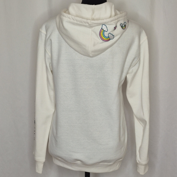 Care Bears Iconic Characters Embroidered Multi-Print Hoodie Sweatshirt - Size S - Picture 2 of 16